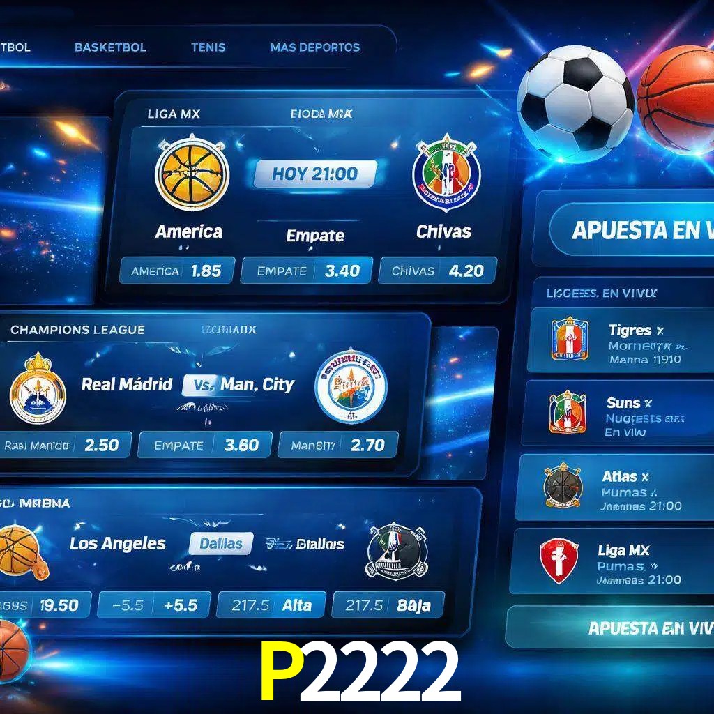 Mercados de apuestas deportivas P2222 para jugadores en México