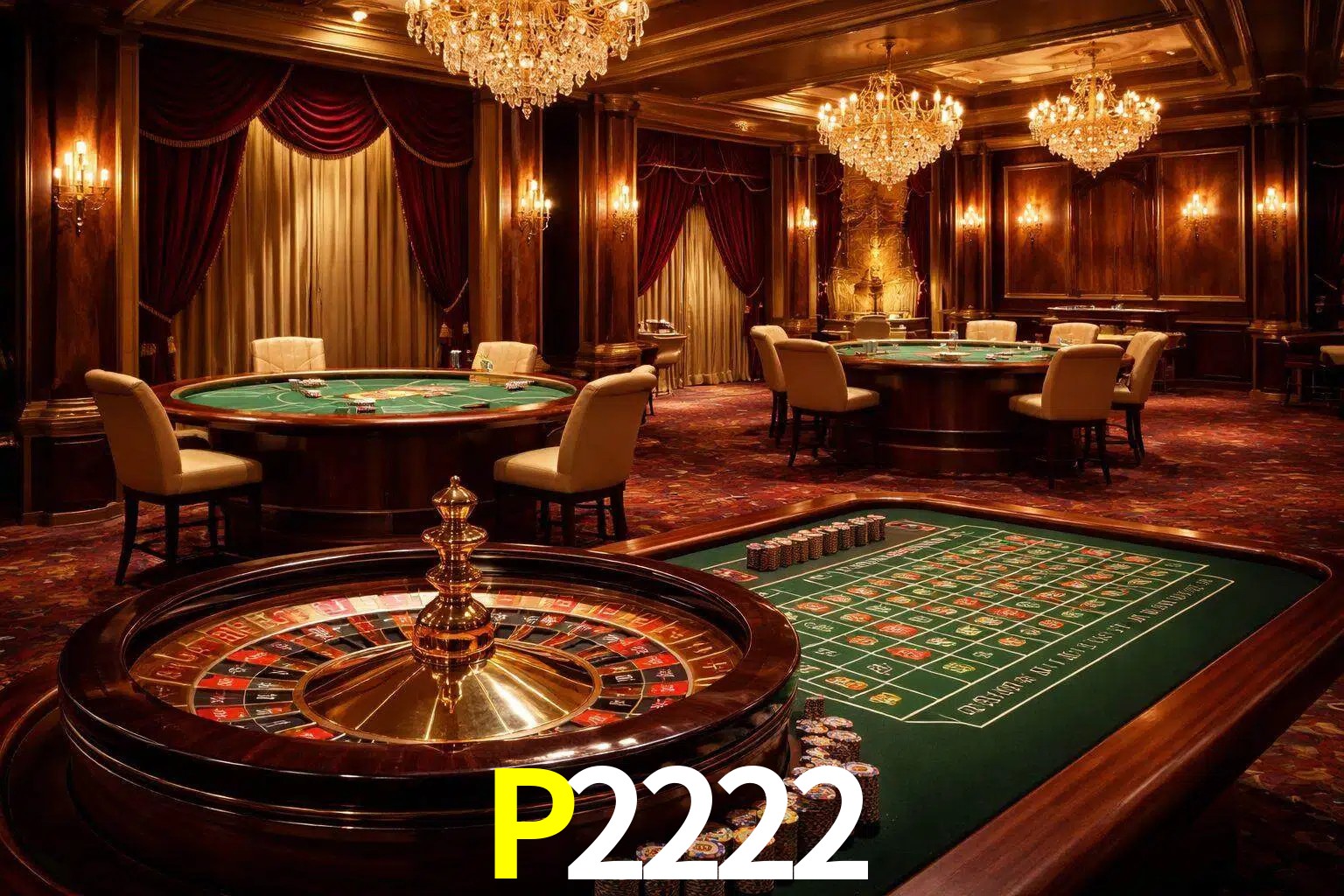 Una escena premium de mesa de casino en vivo con cartas, elementos de ruleta y un ambiente pulido de estudio de transmisión.